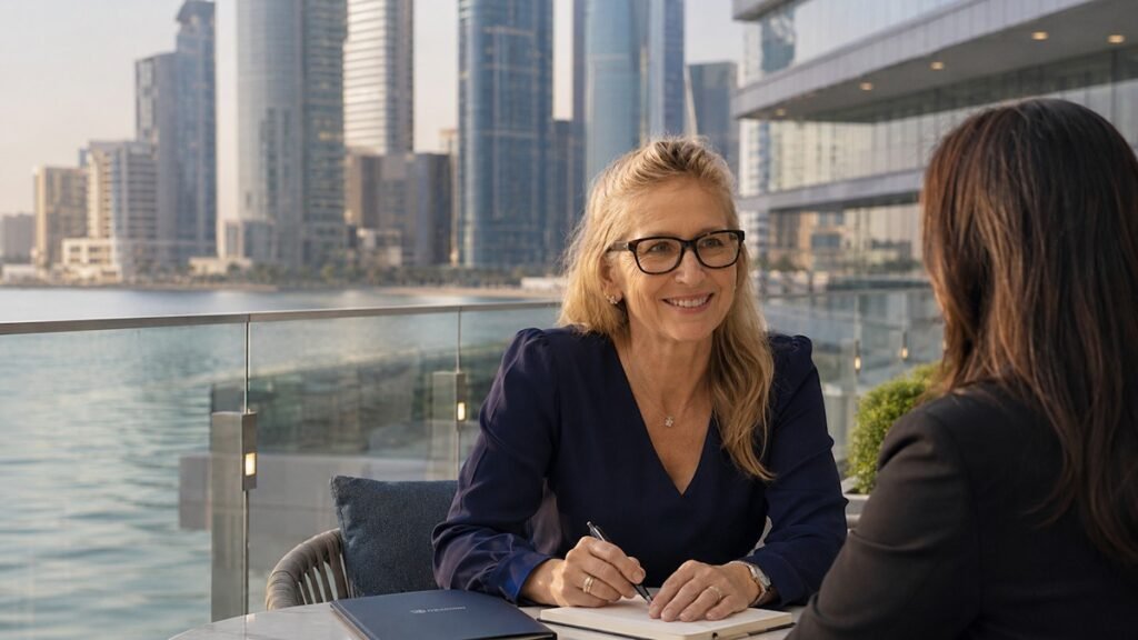 CEO Tracy in a Meeting