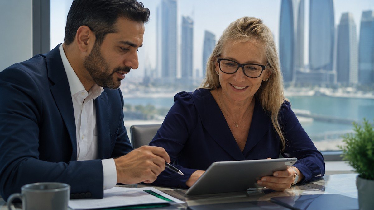 CEO Tracy in a Meeting